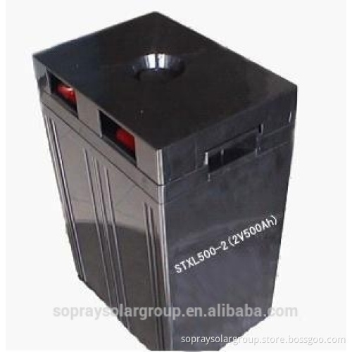 Excellent Deep Cycle Solar Panel GEL Battery 2v 500Ah